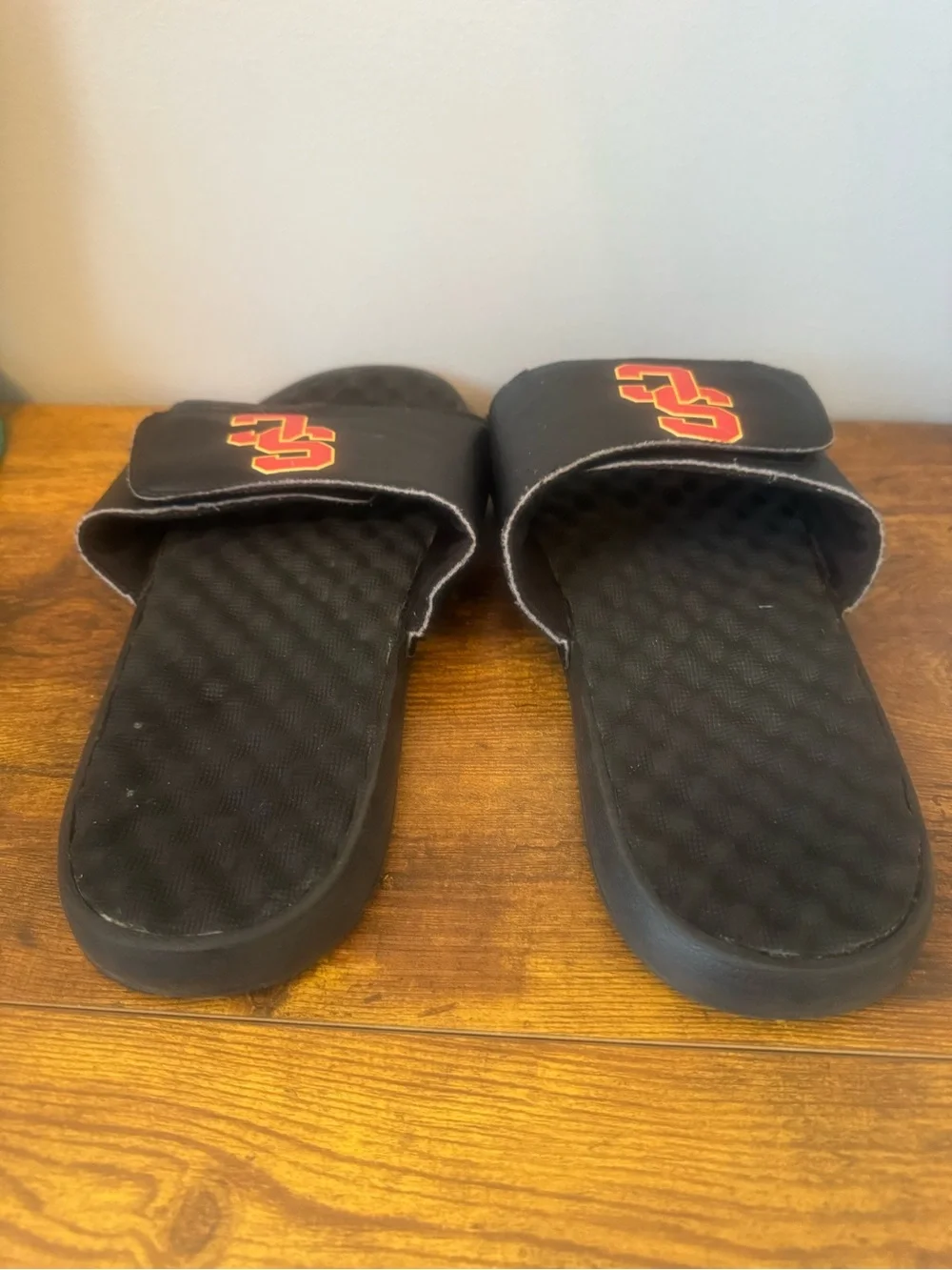 ISlide USC Trojans Slide Sandals Black Adjustable NCAA College‎ Men Size 11